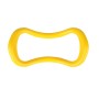 Sima jóga Pilates Magic Circle fascia nyújtó edzőgyűrű (sárga)