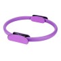 Prodotto yoga ad anello pilate multifunzionale, dimensione: 38 x 3 cm (viola)