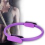 Prodotto yoga ad anello pilate multifunzionale, dimensione: 38 x 3 cm (viola)