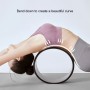 Wood Yoga Wheel Pilates with Buddha Lotus Professional TPE Yoga Circles Gym Workout Back Training Tool