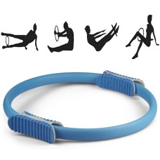 Yoga Pilates Ring Yoga Body Fitness Magic Circle, Inner Diameter: 32cm(Blue)