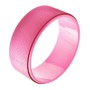 Strumento di allenamento back -back TPE + in lega Yoga Wheel (Pink)