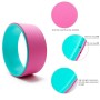 TPE + Legierung Yoga Wheel Back Training Tool (Pink)