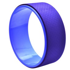 TPE + Alloy Yoga Wheel Back Training Tool(Blue)