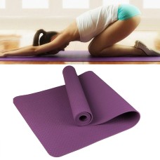6mm Thickness Eco-friendly TPE Anti-skid Home Exercise Yoga Mat, Size:183*61cm