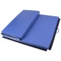 [Warehouse US] PVC pieghevole Eva Eva Exerction Yoga Gymnastics Mat, dimensioni: 120x300x5cm (blu)