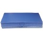 [Warehouse US] PVC pieghevole Eva Eva Exerction Yoga Gymnastics Mat, dimensioni: 120x300x5cm (blu)