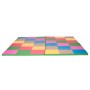 [Entrepôt américain] tapis de gymnastique pliable portable coloré, taille: 146x146x3cm