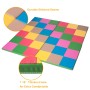 [Entrepôt américain] tapis de gymnastique pliable portable coloré, taille: 146x146x3cm