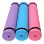 Eva Yoga Mat 6mm Spesso non slip pad di fitness per esercizio di yoga Pilates