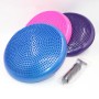 Yoga a prova di esplosione spessa Speciale Massage Balance Cushion, Diametro: 33 cm, Specifica: con ago di gas (rosa)