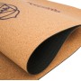 183X68cm Natural Cork TPE Yoga Mat Fitness Mats Pilates Non-slip Yoga Mats(Brown)