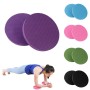 E90 Round Yoga Support Cushion Balance Protection Cushion, Diamètre: 17,5 cm (violet)