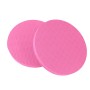 E90 Round Yoga Support Cushion Balance Protection Cushion, Diámetro: 17.5 cm (rosa)