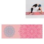 Portabel tryckt icke-halkfri miljöskydd Yoga Mat Drape, storlek: 185 x 63 cm (Saint Serene)