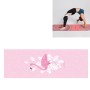 Bärbar tryckt icke-halkt miljöskydd Yoga Mat Drapi, storlek: 185 x 63 cm (Flower Crane)