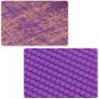 High Density PVC Linen Yoga Mat, Size:183 x 61 x 0.6cm(Purple)