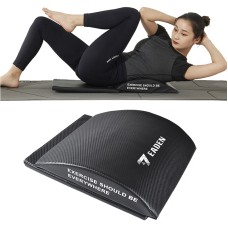 Eaden Yoga Mat Household Non-Slip Sit-Up Mat Sports Fitness Mat(Black)