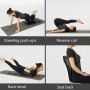 Eaden Yoga Mat Household Neplouzná sit-up mate sports fitness rohož (růžová)