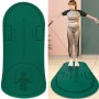 Matro di salto per interni Isolamento del suono Assorbimento Assorbimento ispessato Skripping Bopvet Non slip tappetino yoga, dimensioni: 140 x 60 cm (verde)