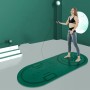 Matro di salto per interni Isolamento del suono Assorbimento Assorbimento ispessato Skripping Bopvet Non slip tappetino yoga, dimensioni: 140 x 60 cm (verde)