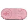 Indoor Skipping Mat Sound Insulation Shock Absorption Thickened Skipping Blanket Non-Slip Yoga Mat, Size: 140 x 60cm(Rubber Pink)