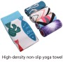 Asciugamano da yoga non slip mat di yoga morbido, dimensioni: 185 x 65 cm (labirinto fantasy)