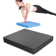 瑜伽腰部和腹部核心稳定平衡垫支撑平衡软塌陷，规格：31x20x6cm（黑色）