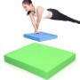 Pás jógy a břišní jádro stabilizované rovnováhy rohože Podpora Plank Balance Soft Colapse, Specifikace: 31x20x6cm (zelená)