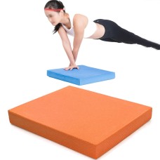 瑜伽腰部和腹部核心稳定平衡垫支撑平衡软塌陷，规格：31x20x6cm（橙色）