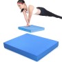 Pás jógy a břišní jádro stabilizované rovnováhy rohože Podpora Plank Balance Soft Colapse, Specifikace: 40x33x5cm (modrá)