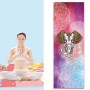 Home Yoga Handtuchdruck tragbarer Nicht-Schlupf-Yoga-Decke, Farbe: Vientiane klein + Silikon