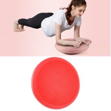 Yoga Balance Mat Foot Massage Balance Ball Ankle Rehabilitation Training Device(Red)