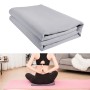 Meditazione coperta yoga forniture yoga coperta ausiliaria (grigio)