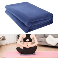 瑜伽毯子冥想辅助毯瑜伽用品（海军）