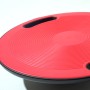 Balance Board Yoga Prone Fitness Twisting Board Exercise Training Non-Slip Balance Board with Hand Grasping Hole( Red)