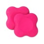 1 PC Soporte plano Pads Camas de rodilla de yoga (rosa roja)