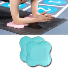 1 PC Flat Support Elbow Pads Yoga Knee Pads(Lake Blue)