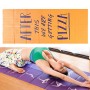 YM15C Tragbares Reisen Dicke Falten -Yoga -Pad -Student NNAP -Matte, Dicke: 5 mm (Orangenabdruck)