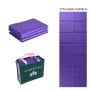 YM15C Portable Travel Thick Fold Yoga Pad Student NNAP MAT, Tjocklek: 8mm (lila)