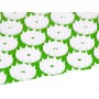 TPE + Sponge Acupuncture Acupoint Pain Relief Acupuncture Massage Pad Yoga Mat + Pillow Set (Green)