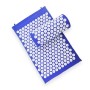 TPE + Sponge Acupuncture Acupoint Pain Relief Acupuncture Massage Pad Yoga Mat + Pillow Set (Blue)