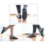 1 Pair Anti-Slip Yoga Socks Toeless Pilates Socks Ballet Yoga Pilates Barre Shoes for Women, 245-250mm Foot Length(Pink)