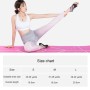 1 Pair Anti-Slip Yoga Socks Toeless Pilates Socks Ballet Yoga Pilates Barre Shoes for Women, 245-250mm Foot Length(Pink)