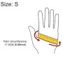 Halbfinger-Yoga-Handschuhe Anti-Skid Sports-Fitness-Palmenschutz, Größe: S, Palm Circum: 17,5 cm (blau)