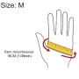 Half Finger Yoga Gloves Anti-skid Sports Gym Palm Protector, Size: M, Palm Circumference: 18cm(Rose Red)