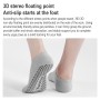 Xiaomi original Yunmai 3D Silicona Punto flotante Calcetines de yoga sin deslizamiento (rosa)