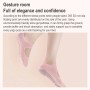 Oryginalny Xiaomi Youpin Yunmai 3D silikonowy punkt pływający z Sock Socks Non Slip Yoga (różowy)