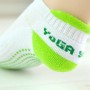 Chaussettes de yoga à particules non glissantes éco-résine, taille: taille unique (vert)