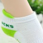 Chaussettes de yoga à particules non glissantes éco-résine, taille: taille unique (vert)